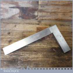 Vintage Moore & Wright Engineer’s 12” Precision Set Square - Broad Arrow 1946