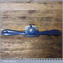 Vintage Record No: 063 Curved Sole Metal Spokeshave - Sharpened Ready To Use