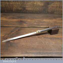 Rare Antique Norris London Pattern Mount Cutters Rosewood & Brass Handle