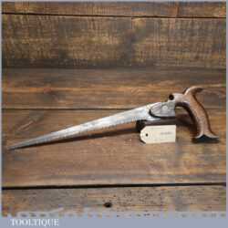 Vintage R. Groves & Sons 11” Keyhole Saw 6 TPI - Freshly Sharpened Refurbished