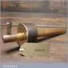 Vintage Brass Faced Beechwood Cutting Gauge - Good Condition