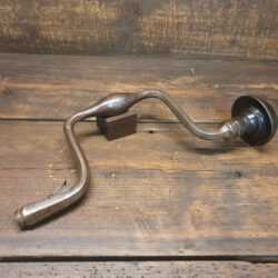 Antique Steel Scotch Steel Brace With Replacement Head - Good Condition
