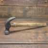 Vintage 24oz Large Carpenters Cast Steel Claw Hammer - Good Condition