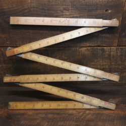 Vintage No: 1613 Rabone 5 Fold 6 ft zig-zag Imperial Rule - Good Condition