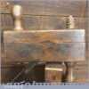 Rare Antique Griffiths Norwich Wheelwrights Beech Fork Shaft Rounding Plane - Good Condition