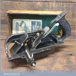 Vintage Boxed Stanley England No: 78 Duplex Rabbet Plane - Fully Refurbished