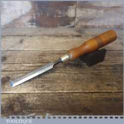 Vintage Carpenter’s 3/4” Bevel Edge Forged Cast Steel Chisel - Sharpened Honed