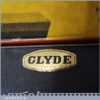 Vintage Boxed Clyde Japan 7”x 2” Silicon Carbide Combination Oil Stone - Lapped Fla