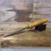 Vintage Carpenter’s Sheffield Made 1/2” Firmer Chisel- Sharpened Honed