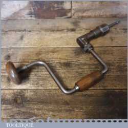 Vintage Talco Tool Works No: 700 Carpenter’s Ratchet Brace 10" Swing