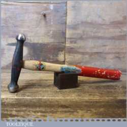 Vintage Whitehouse Atlas Forge Panel Beater’s Ball Pein Planishing Hammer