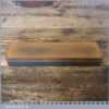 Vintage 8”x 2” India Combination Oil Stone Medium / Fine Grit - Lapped Flat