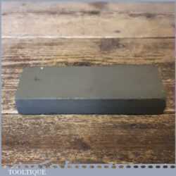 Vintage 6”x 2” Combination Oil Stone Medium / Course Grit - Lapped Flat