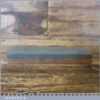 Vintage 8”x 2” India Combination Oil Stone Medium / Course Grit - Lapped Flat
