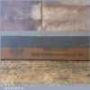 Vintage 8”x 2” India Combination Oil Stone Medium / Course Grit - Lapped Flat