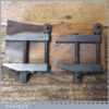 Vintage Pair Of 2” Eclipse No: 410 Toolmakers Clamps - Little Used Condition