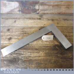 Vintage Moore & Wright No: 400 Engineers 12” Cast Steel Try Square - Good Condition