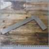 Vintage Moore & Wright No: 400 Engineers 12” Cast Steel Try Square - Good Condition