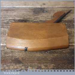 Vintage R. Routledge Luthiers Instrument Maker’s Miniature Beechwood Compass Plane