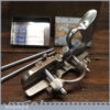 Vintage Record No: 044 Plough Plane Complete - Fully Refurbished Ready To Use