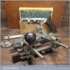 Vintage Boxed Stanley Sweetheart USA No: 45 Combination Plough Plane - Fully Refurbished