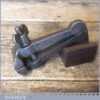 Vintage 1 ½” Spring Loaded Cast Steel Hand Vice - Good Condition