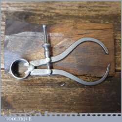 Vintage Moore & Wright 3 ¾” Outside Steel Spring Calipers - Fully Refurbished