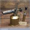Vintage Max Sievert Sweden ¾ Pint Brass Blowlamp Type 221 - Good Condition
