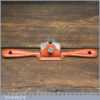 Vintage Record No: A64 Flat Soled Metal Spokeshave - Sharpened Ready To Use