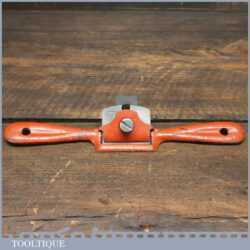 Vintage Record No: A64 Flat Soled Metal Spokeshave - Sharpened Ready To Use