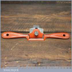 Vintage Record No: A64 Flat Soled Metal Spokeshave - Sharpened Ready To Use