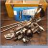 Vintage Boxed Record No: 405 Combination Plough Plane Complete - Fully Refurbished