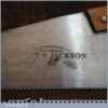  Vintage Spear & Jackson 22” Cross Cut Panel Handsaw 7 TPI - Fully Refurbished Sharpened