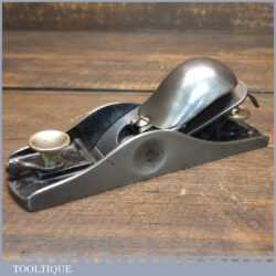 Rare Antique Ohio Tool Co USA 1823-1920 No: 019 Adjustable Throat Block Plane