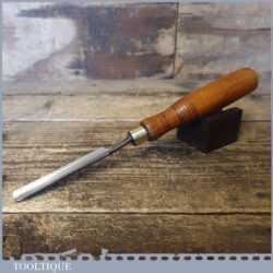 Vintage I. Sorby Carpenter’s 7/16” Gouge Chisel With Ash Handle