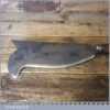 Vintage Norfolk Pattern Billhook - Sharpened Honed Ready For Use