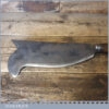 Vintage Norfolk Pattern Billhook - Sharpened Honed Ready For Use