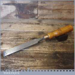 Vintage I. Sorby Pattern Makers 1 ¼” Firmer Paring Chisel - Sharpened Honed