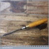 Vintage W. Marples Carpenter’s 1/4” Cast Steel Sash Mortice Chisel - Sharpened Honed