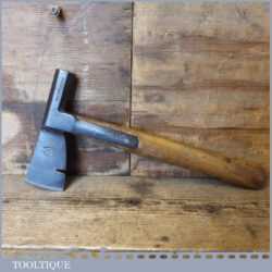 Vintage Cornelius Whitehouse & Sons Hedgehog Slaters Strapped Roofing Hammer & Axe