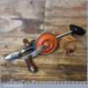 Vintage Stanley No: 905 2 Speed Breast Drill Or Gut Buster - Good Condition