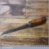Vintage Carpenter’s 7/16” Cast Steel Mortice Chisel - Sharpened Honed