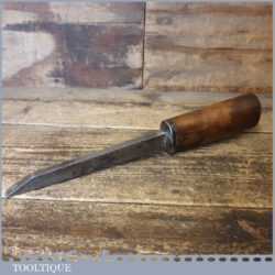 Vintage Carpenter’s 7/16” Cast Steel Mortice Chisel - Sharpened Honed