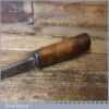 Vintage Carpenter’s 7/16” Cast Steel Mortice Chisel - Sharpened Honed