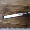 T19791 - Vintage W. Marples & Sons carpenter’s 1/2” heavy duty flat firmer chisel with reinforced beechwood handle in good used condition, fully refurbished sharpened and honed ready for use.
