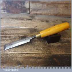 Vintage I Sorby 1” Bevel Edge Laminated Forged Cast Steel Chisel - Sharpened Honed
