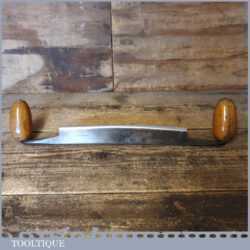 Vintage W. Marples Carpenter’s Drawknife With 9 ¼” Cutting Edge - Good Condition