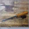 Vintage I. Sorby Carpenter’s 1/4” Cast Steel Mortice Chisel - Sharpened Honed
