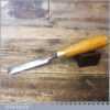 Vintage I. Sorby Carpenter’s 3/4” Bevel Edge Laminated Cast Forged Chisel - Sharpened Honed