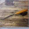 Vintage E. A. Bell Carpenter’s Wood Carver’s 1/8” Sash Mortice Chisel - Sharpened Honed